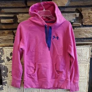 Under Armour Pink Hoodie sz xs